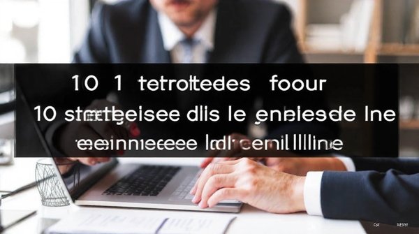 10 stratégies pour réussir dans la gestion d'une entreprise en ligne